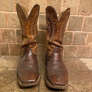 Ariat Relentless Elite Cowboy Western Square toe boots size 13